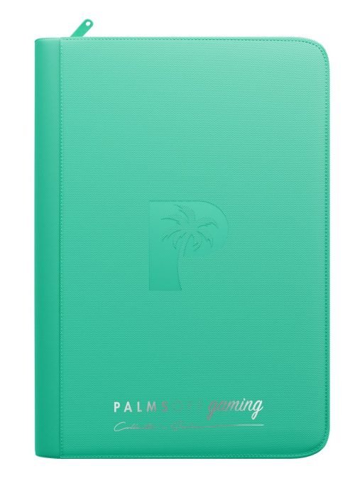 Palms Off Gaming Collector'S Series 9 Pocket Zip Binder - Turquoise - Image 7