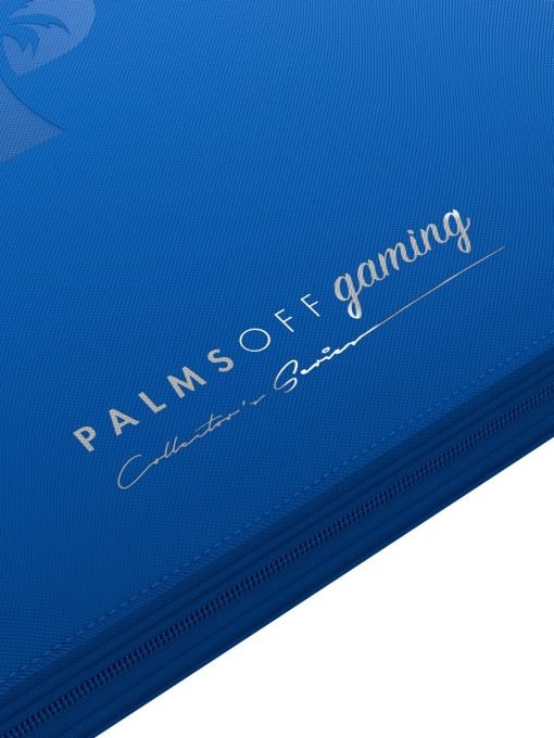 Palms Off Gaming Collector'S Series 12 Pocket Zip Binder - Blue - Image 4 Palms Off Gaming Collector'S Series 12 Pocket Zip Binder - Blue - Image 4