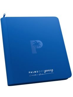 Palms Off Gaming Collector's Series 12 Pocket Zip Binder - Blue