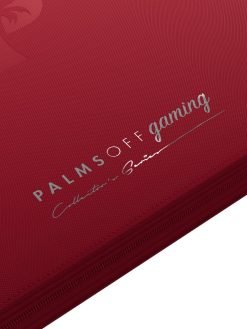 Palms Off Gaming Collector'S Series 12 Pocket Zip Binder - Red - Image 4