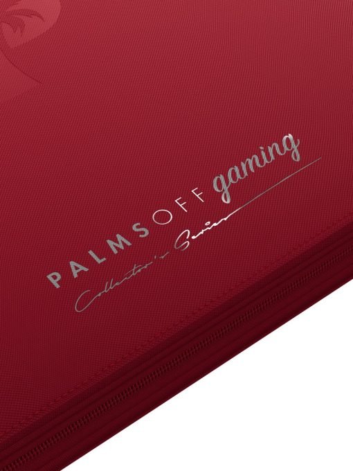 Palms Off Gaming Collector'S Series 12 Pocket Zip Binder - Red - Image 4
