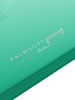 Palms Off Gaming Collector'S Series 12 Pocket Zip Binder - Turquoise - Image 4 Palms Off Gaming Collector'S Series 12 Pocket Zip Binder - Turquoise - Image 4