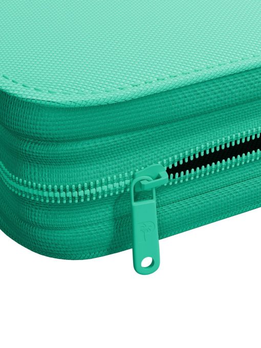 Palms Off Gaming Collector'S Series 12 Pocket Zip Binder - Turquoise - Image 5 Palms Off Gaming Collector'S Series 12 Pocket Zip Binder - Turquoise - Image 5