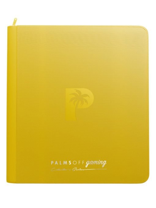 Palms Off Gaming Collector'S Series 12 Pocket Zip Binder - Yellow - Image 7