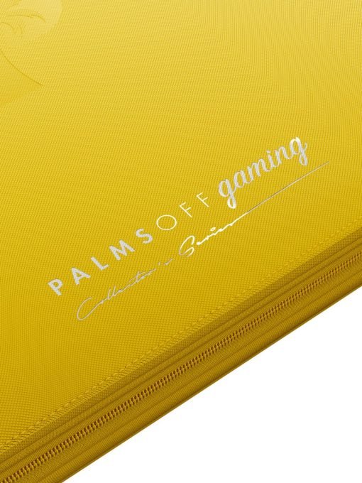 Palms Off Gaming Collector'S Series 12 Pocket Zip Binder - Yellow - Image 4