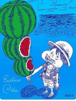 One Piece MetaKira Luffy Card Watermelon Natsu Comi 2026 Japan Promo