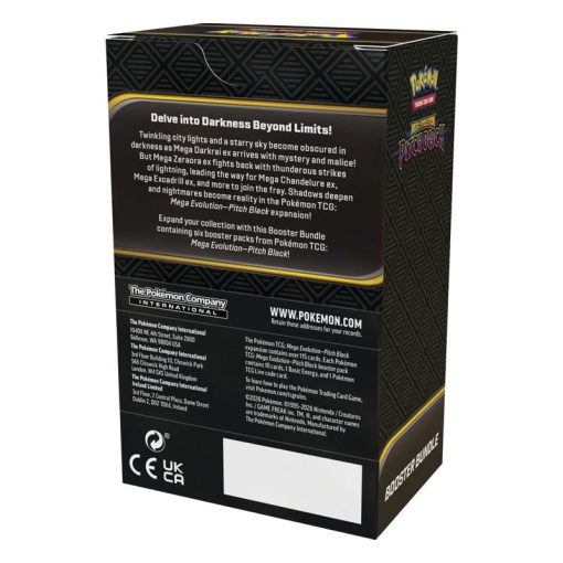 Pokemon Trading Card Game Mega Evolution Pitch Black Booster Bundle - Image 2