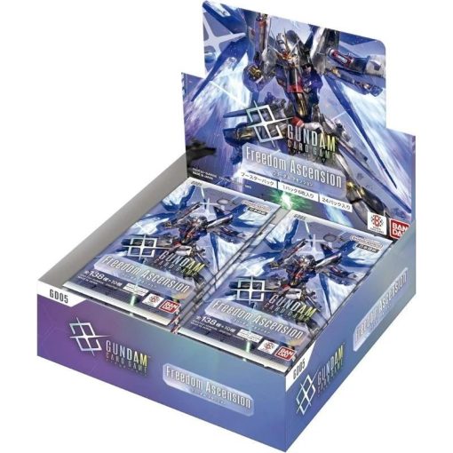 Bandai Gundam Card Game Freedom Ascension Gd05 Booster Box Japanese Bandai Gundam Card Game Freedom Ascension Gd05 Booster Box Japanese