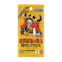 Japanese One Piece Card Game Op17 The World'S Strongest Warriors Booster Box Japanese One Piece Card Game Op17 The World'S Strongest Warriors Booster Box