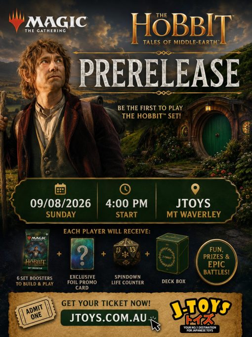 Magic The Gathering The Hobbit Tales Of Middle-Earth Prerelease Event Ticket