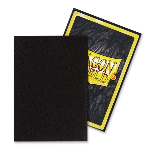 Dragon Shield Standard 100Ct Matte Jet Black Sleeves 63X88Mm - Jtoys