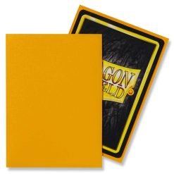 Dragon Shield Standard 100ct Matte Yellow Sleeves 63x88mm - JToys
