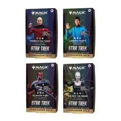 Magic the Gathering Star Trek Collector Commander Decks (Set of 4) - JToys