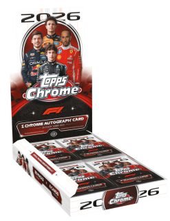 2026 Topps Chrome Formula 1 Hobby Box - JToys