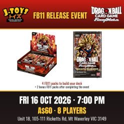 Jtoys Dragon Ball Super Fusion World: Fb11 Release Event Ticket