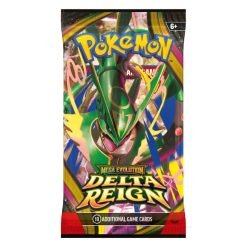 Pokemon Trading Card Game Mega Evolution Delta Reign Single Booster Pack - Jtoys